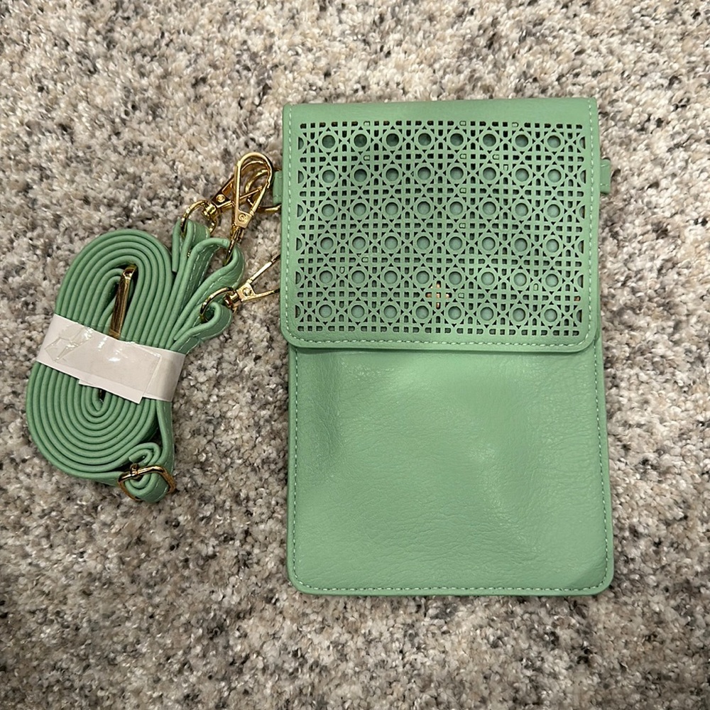 AnsTop Lightweight Leather Phone Purse Crossbody Bag